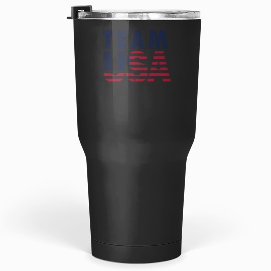 Discover Teams USA Olympics 2024  American Flag Sports Gear Classic Tumblers 30 oz