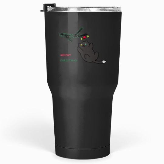 Discover Meowy Christmas! -- Pepper Neko Atsume Classic Tumblers 30 oz