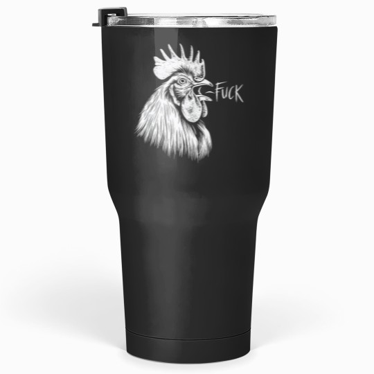 Discover Chicken Rooster Saying Fuckss Funny Tank Top Tumblers 30 oz