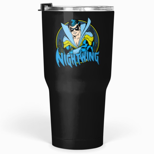 Discover Nightwing Circle Tumblers 30 oz
