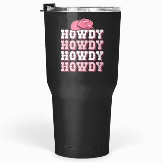 Discover Pink Howdy Cow Print Western Country Texas Rodeo Tumblers 30 oz