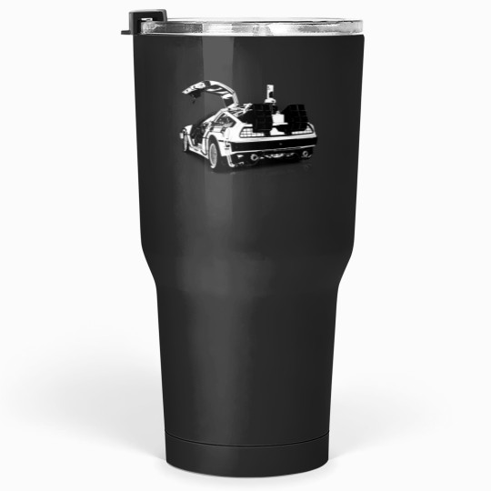 Discover Delorean Vector Classic Tumblers 30 oz
