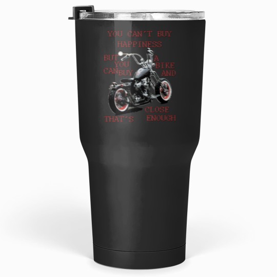 Discover You Can't Buy Happiness Tumblers 30 oz
