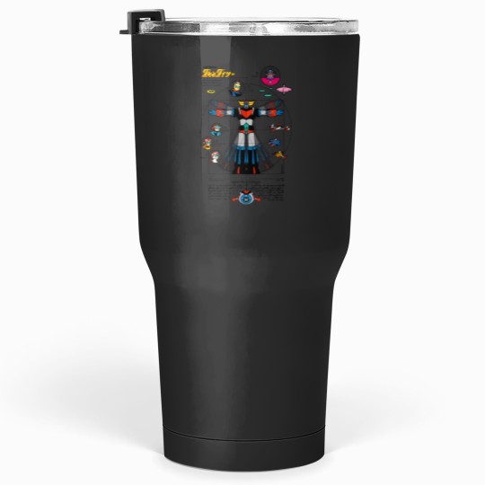 Discover 189b Grendizer DaVinci Color Tumblers 30 oz