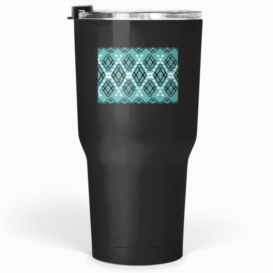 Discover seamless pattern with flowers Tumblers 30 oz