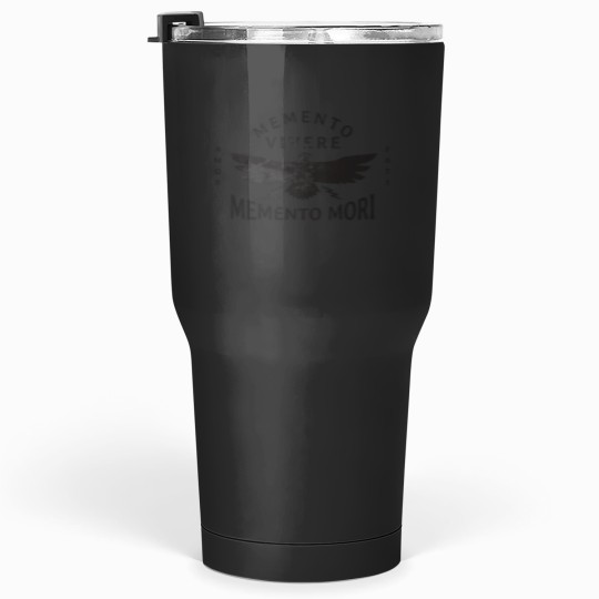Discover Stoic Quote Amor Fati Memento Mori Tumblers 30 oz