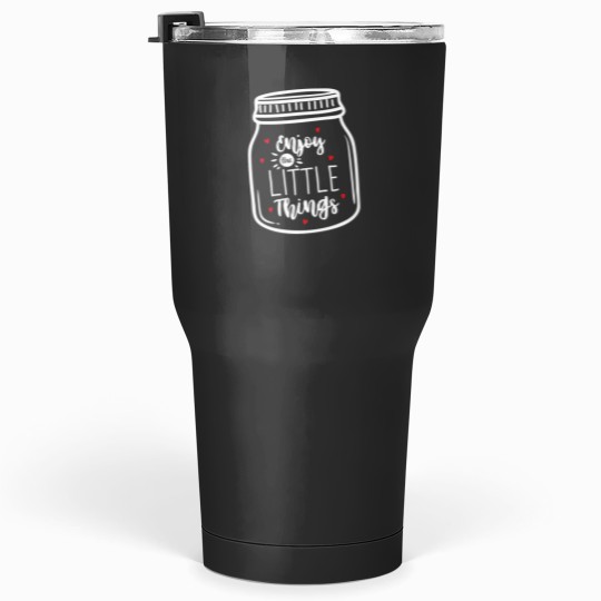 Discover Enjoy The Little Things Tee, Women's Graphic Tee, Sweet Gift For Her, Gift For Bestie, Tumblers 30 oz