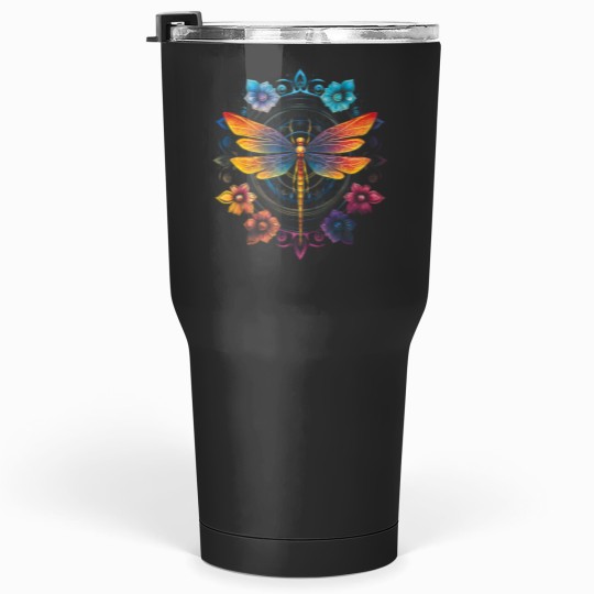 Discover Mandala Chakra Dragonfly Tumblers 30 oz