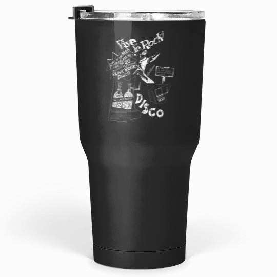 Discover Vive Le Rock Sid Vicious - 1977 authentics sx Pistolss Tumblers 30 oz