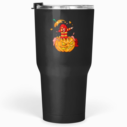 Discover Firefighter Dabbingg Halloween Tumblers 30 oz