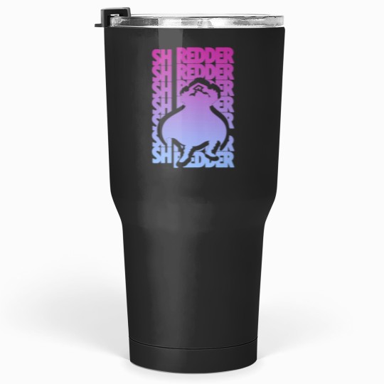Discover Mademark x Teenage Mutant Ninja Turtles Shredder Gradient Silhouette Pullover Hoodie Tumblers 30 oz