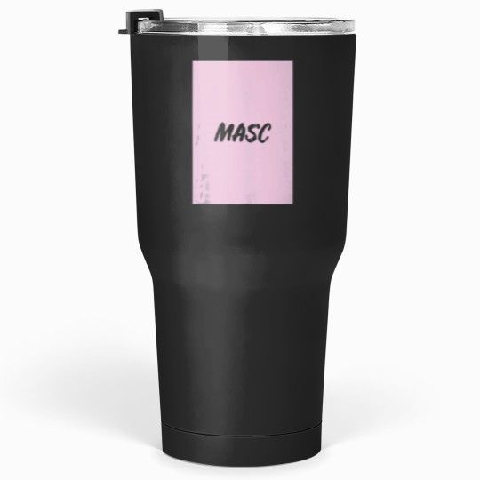 Discover Masc Streetwear Inspired Minimalist Gay Men LGBT Pride Tank Top Tumblers 30 oz