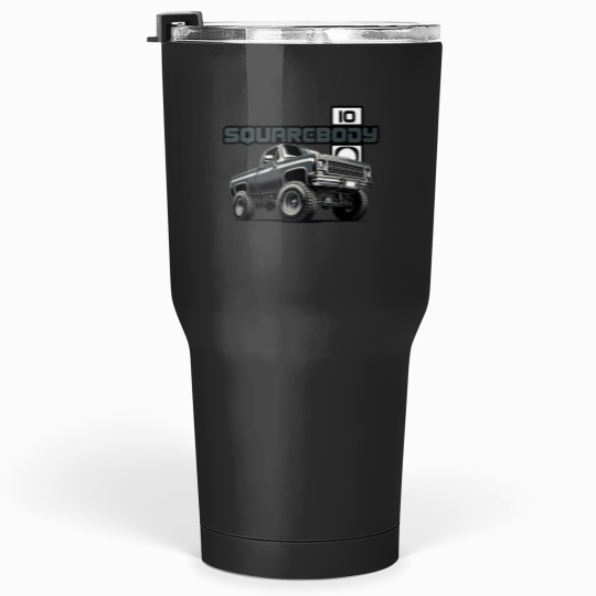 Discover squarebody truck c10 k10 truck square body Tumblers 30 oz