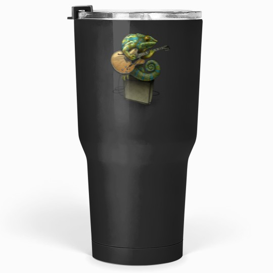 Discover Chameleon Plays the Blues... plus a few other colors Tumblers 30 oz