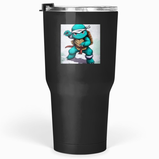 Discover Teenage Mutant Ninja Squirtle Imaginative Cartoon Tumblers 30 oz