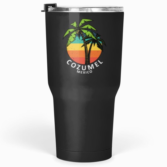 Discover Cozumel Mexico Vacation Tumblers 30 oz