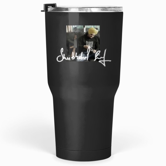 Discover Sidhu Moose Wala signature Tumblers 30 oz