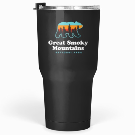 Discover Great Smoky Mountains Bear Great Smoky Mountains Tumblers 30 oz