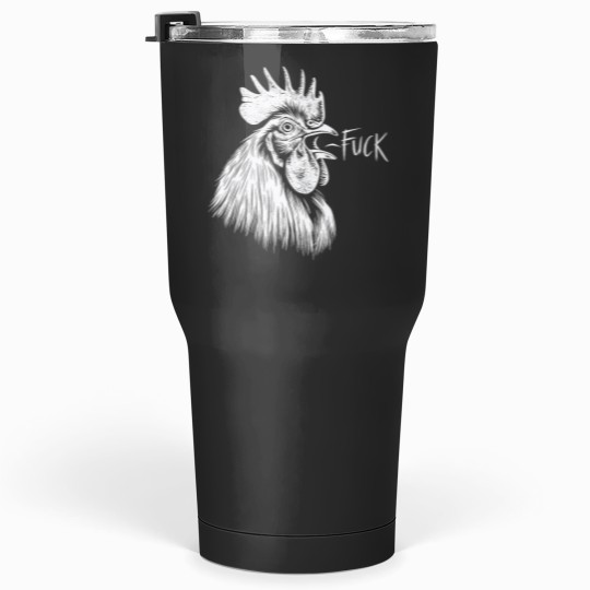 Discover Chicken Rooster Saying Fuckss Funny Tank Top Tumblers 30 oz