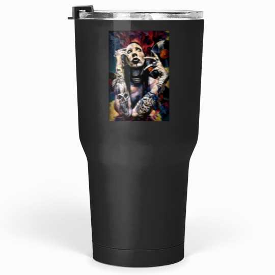 Discover abstracts marilyns Tumblers 30 oz