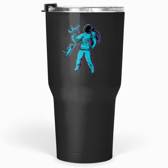 Discover Astronaut and cats Tumblers 30 oz