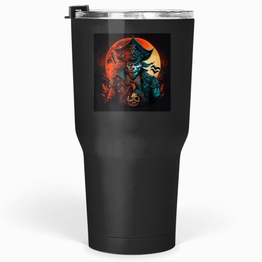 Discover Comic Pirate Adventures Halloween High Seas Tumblers 30 oz
