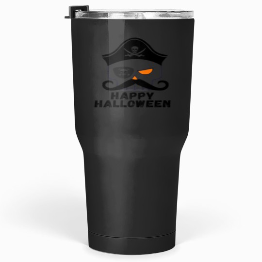 Discover Happy  Pirates halloween Tumblers 30 oz