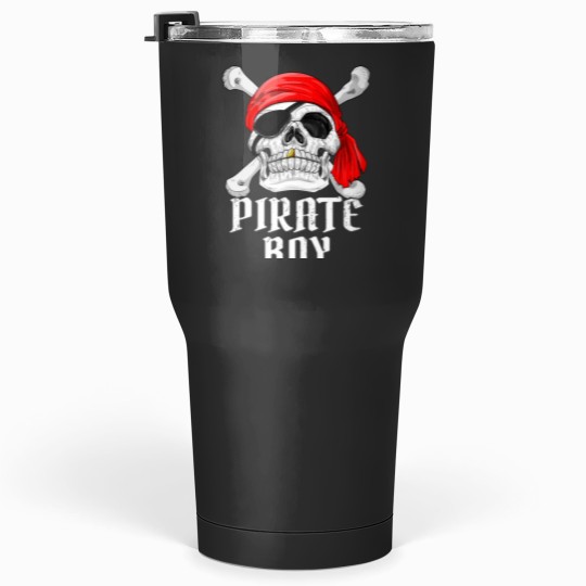 Discover Kids Pirate Costume Boy Theme Party Halloween Tumblers 30 oz