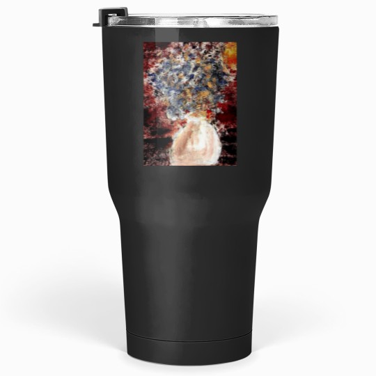 Discover Flowers in Vase Premium Tumblers 30 oz