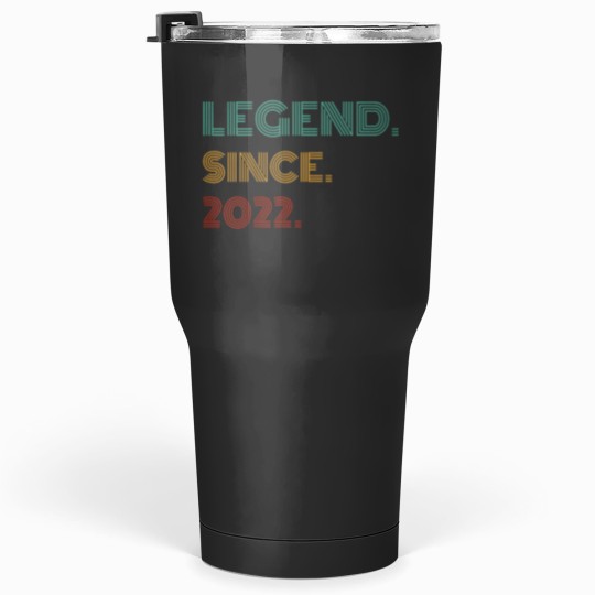 Discover Kids 2 Years Old Legend Since 2022 2nd Birthday Tumblers 30 oz