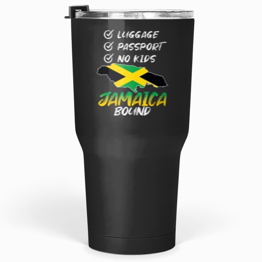 Discover Jamaican Travel Vacation Trip Outfit To Jamaica Women Men Tumblers 30 oz