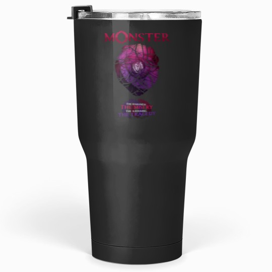 Discover Monster Darkness Misery Suffering Tragedy Tumblers 30 oz