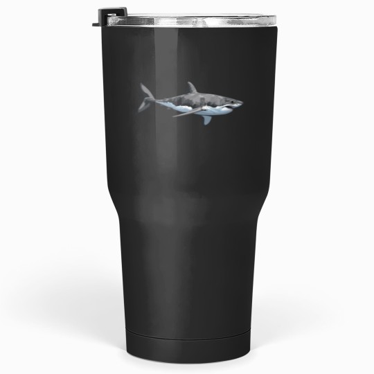 Discover Great White Shark Tumblers 30 oz