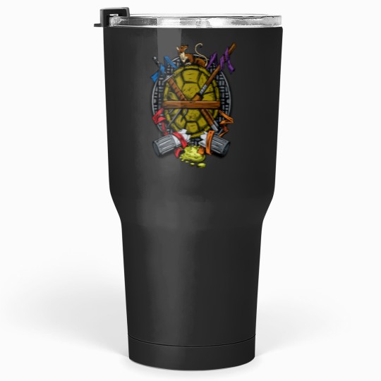 Discover Turtle Family Crest - Full Color Tumblers 30 oz