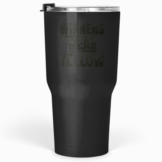 Discover Winners Wear Yellow Color Warss Camp Team Game Competition Tumblers 30 oz