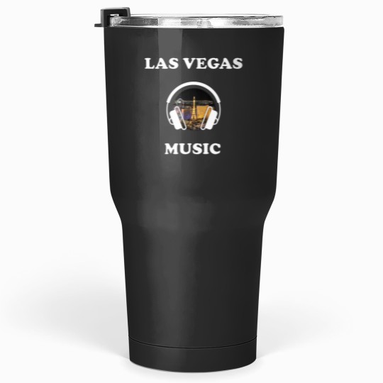 Discover Las Vegas Music Tumblers 30 oz