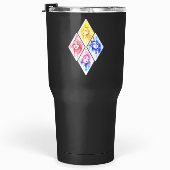 Discover MAMAMOO OT4 Watercolor Painting Tumblers 30 oz