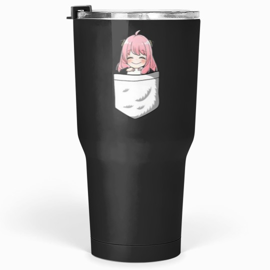 Discover Kawaii Cute Anya In The Pocket Spy x Art Family Tumblers 30 oz