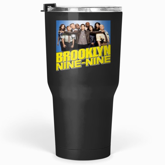 Discover Brooklynss nine nine cast and logo Essential Tumblers 30 oz