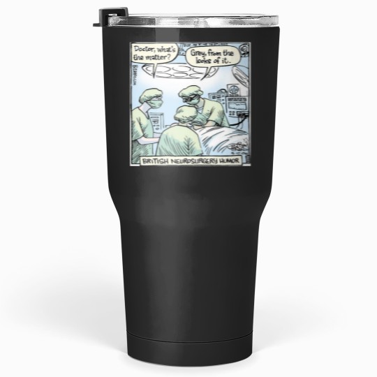 Discover Funny Piraro Neurosurgery Comic Tumblers 30 oz