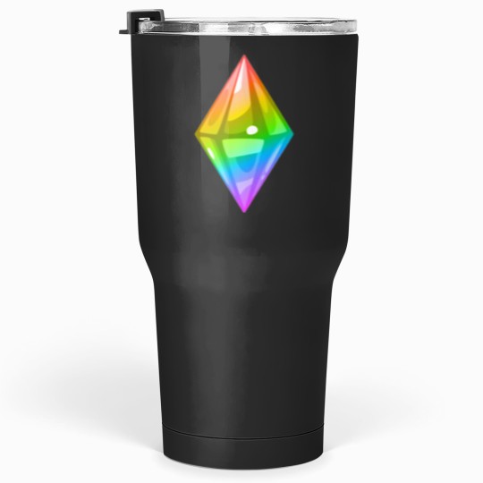 Discover rainbow plumbob Tumblers 30 oz