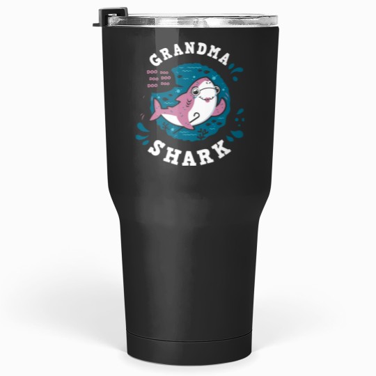 Discover Grandma Shark Relaxed Fit Tumblers 30 oz