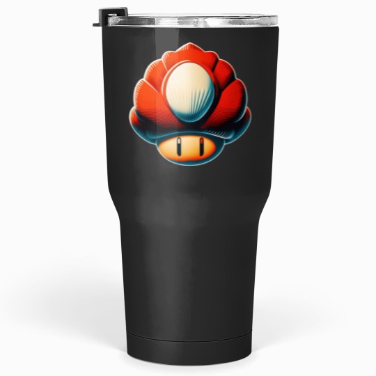 Discover red shell gaming Tumblers 30 oz