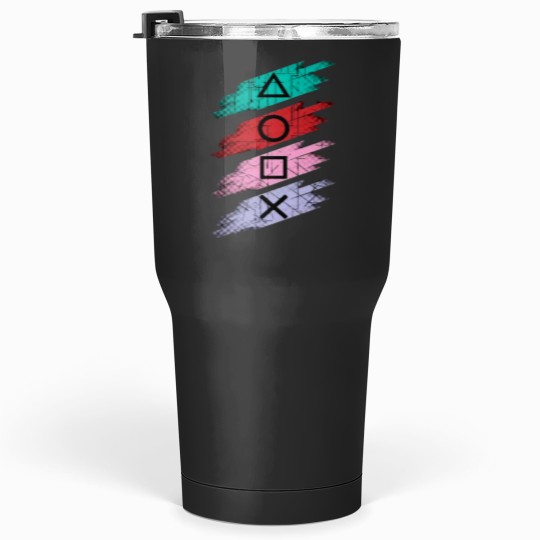 Discover Playstation buttons Tumblers 30 oz