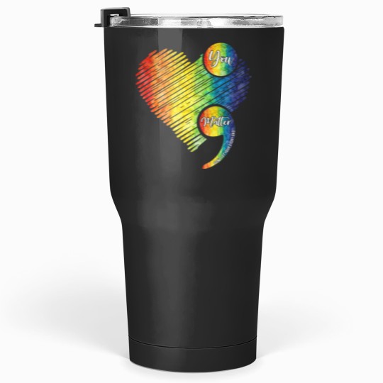 Discover suicides Awareness Prevention Mental Health Awareness Tumblers 30 oz