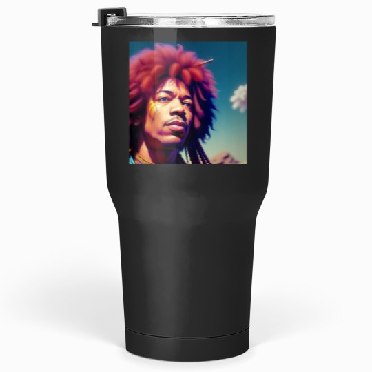 Discover Jimi Guitar Hero Tumblers 30 oz