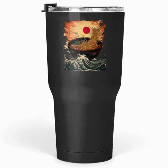 Discover great ramen waves Tumblers 30 oz