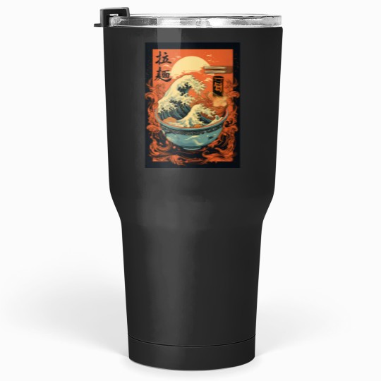 Discover Great Ramen waves Tumblers 30 oz