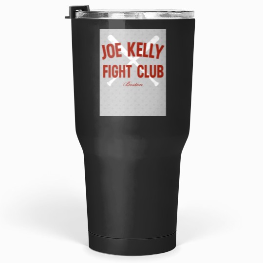 Discover Vintagess Distressed Red Tee Joe Kelly Fight Club Shirt for Boston Fans Essential Tumblers 30 oz