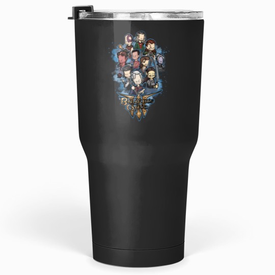 Discover Baldurs gate full party Tumblers 30 oz